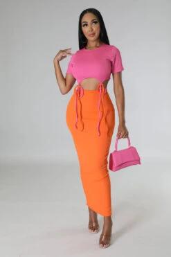 ROBE BI COLOR "MARILIN"