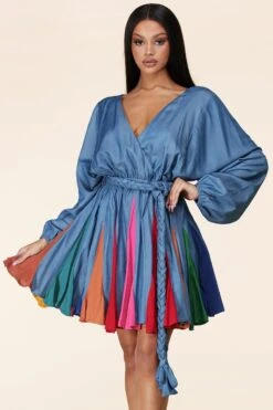 ROBE DENIM "VALENTINA" -Galateia Fashion LD51773 2 1600x 04953a99 54d2 405c b73a 20ead429700e