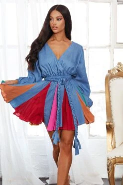 ROBE DENIM "VALENTINA"