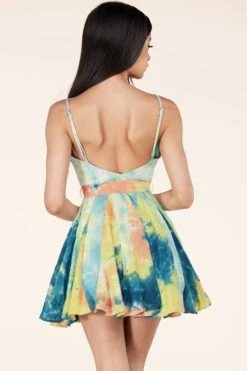 ROBE "AXELLE" TIE-DYE -Galateia Fashion LD51824BL 19copy 1600x ad0027f7 7f83 4389 a49d 28a83b70a182