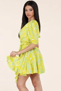 ROBE PRINTANIÈRE "HILDA" -Galateia Fashion LD51841YL 6 1600x 83ab336a aef7 420f b45a da1290054581
