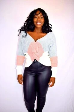 Pull Torsadé Ilda -Galateia Fashion Mirabelle 06