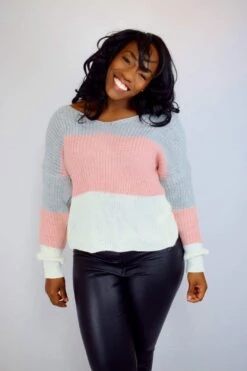 Pull Torsadé Ilda -Galateia Fashion Mirabelle 08