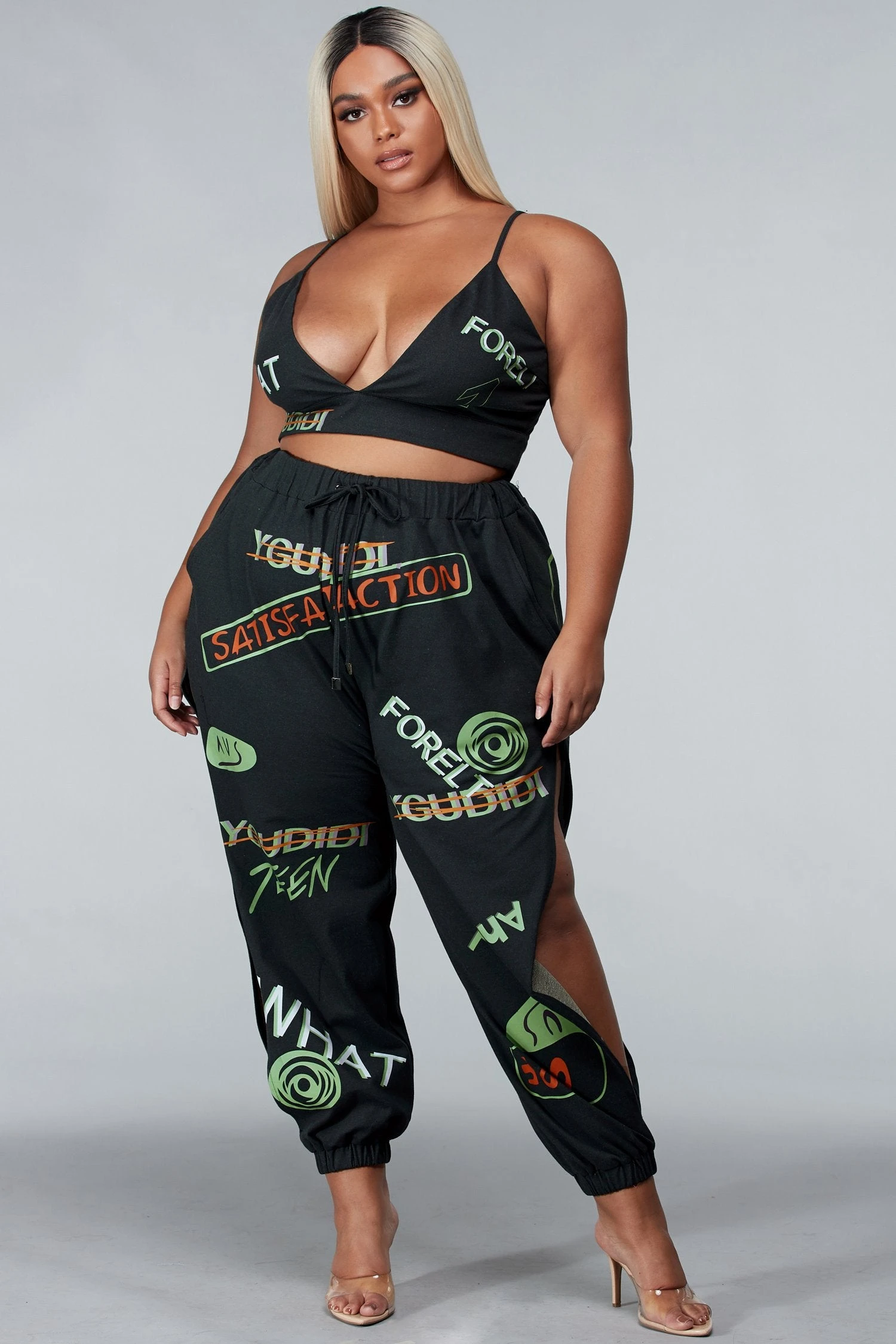 ENSEMBLE 3 PIÈCES "TAMARA" GRANDE TAILLE 9 ENSEMBLE 3 PIÈCES "TAMARA" GRANDE TAILLE – Image 7