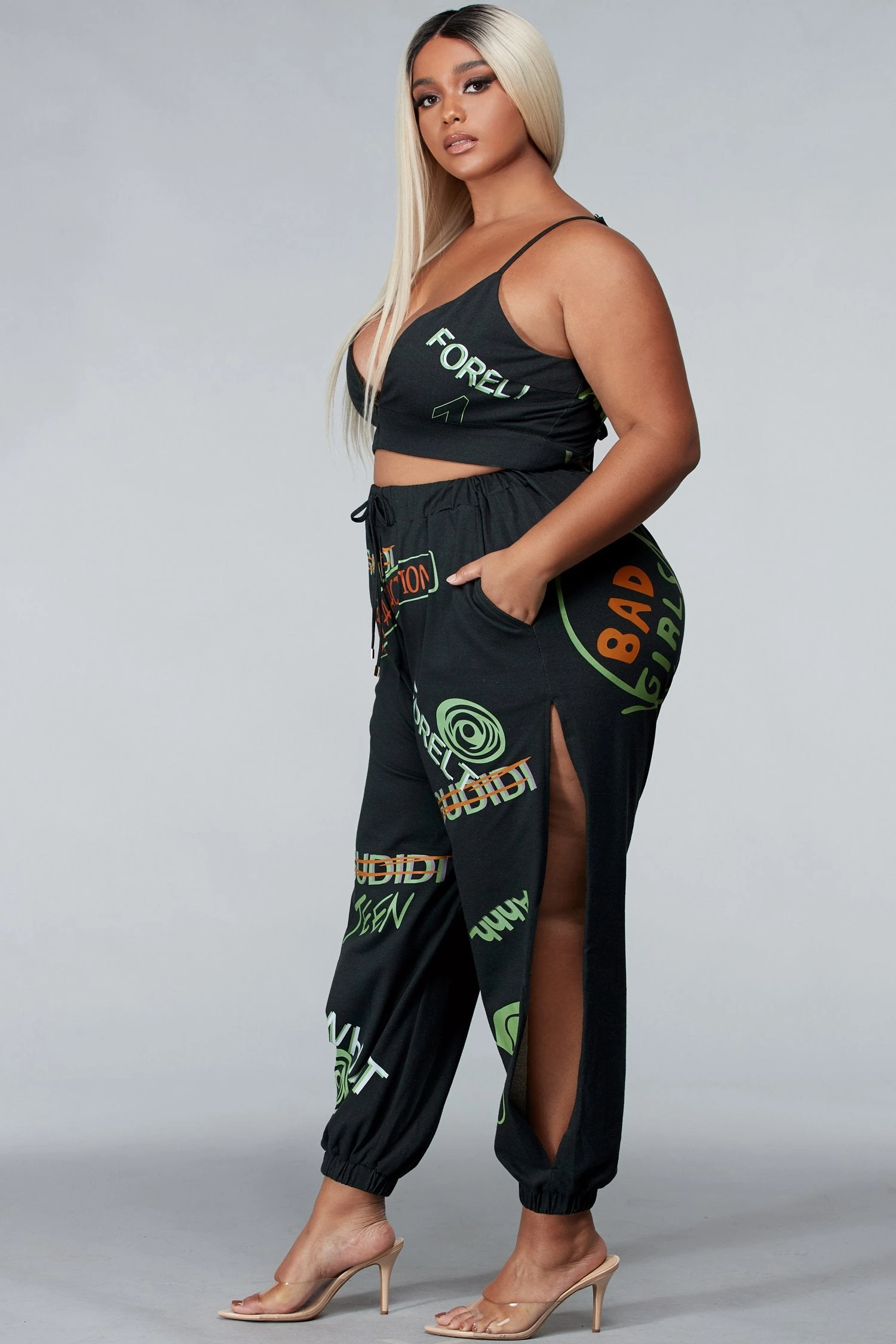 ENSEMBLE 3 PIÈCES "TAMARA" GRANDE TAILLE 10 ENSEMBLE 3 PIÈCES "TAMARA" GRANDE TAILLE – Image 8