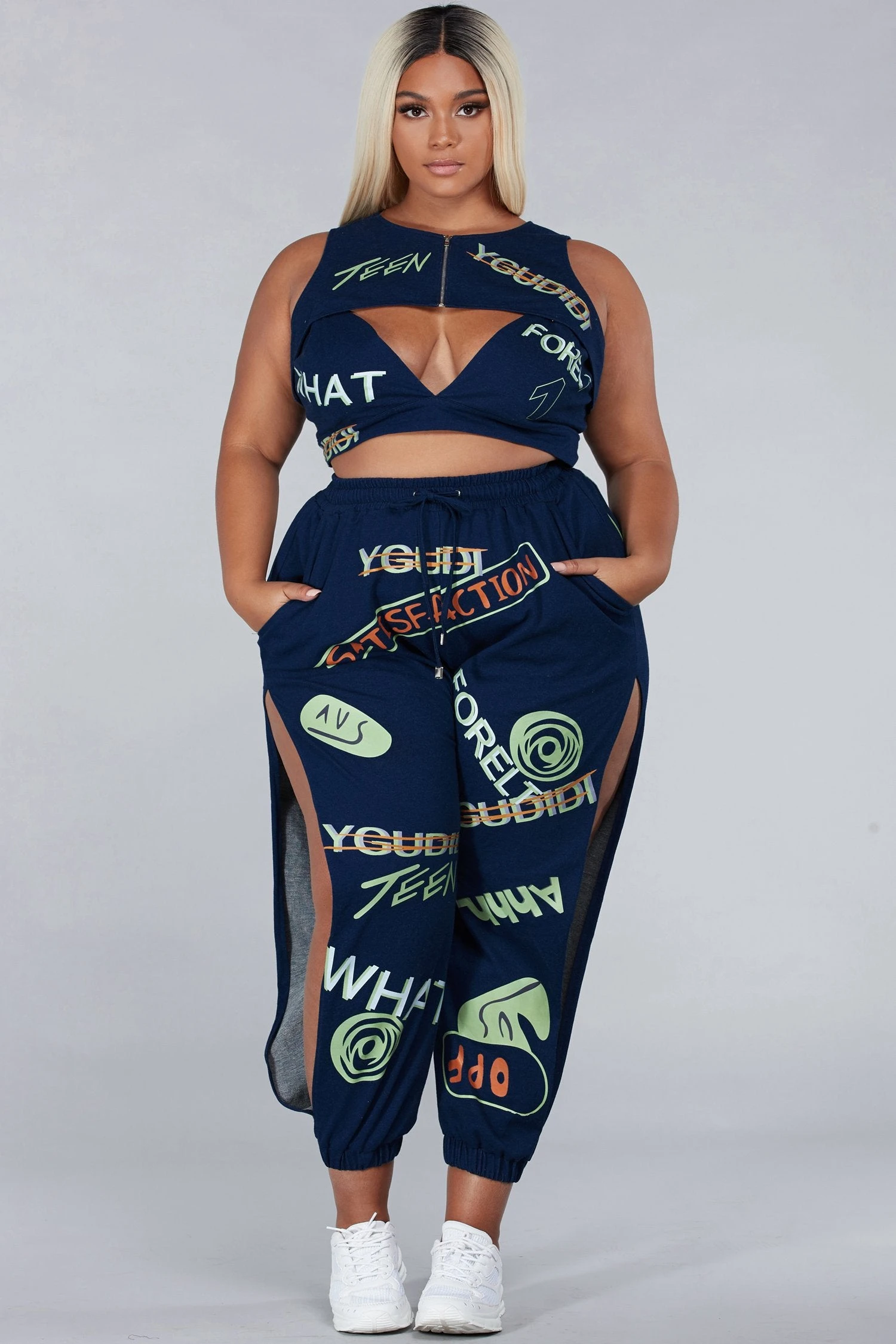 ENSEMBLE 3 PIÈCES "TAMARA" GRANDE TAILLE 16 ENSEMBLE 3 PIÈCES "TAMARA" GRANDE TAILLE – Image 14