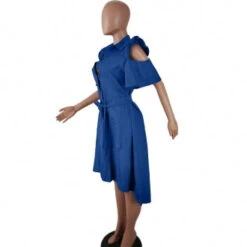 ROBE DENIM CALIA -Galateia Fashion ROBE CALIA 2