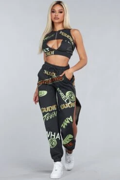 ENSEMBLE 3 PIÈCES "TAMARA" -Galateia Fashion RTP3043 BLK 2 1600x 1