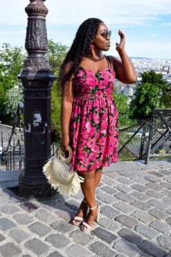 MINI ROBE FLORALE ETE "TRUDY" -Galateia Fashion RetoucheJaguarvalideeredimensionnee04R