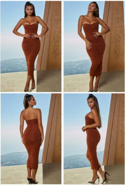 Longue Robe Bérénice Plissée -Galateia Fashion Robe berenice 10