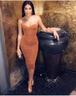 Longue Robe Bérénice Plissée -Galateia Fashion Robe berenice 8