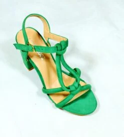 SANDALES TENDANCE "ROXANNE" -Galateia Fashion Roxannesvertes02