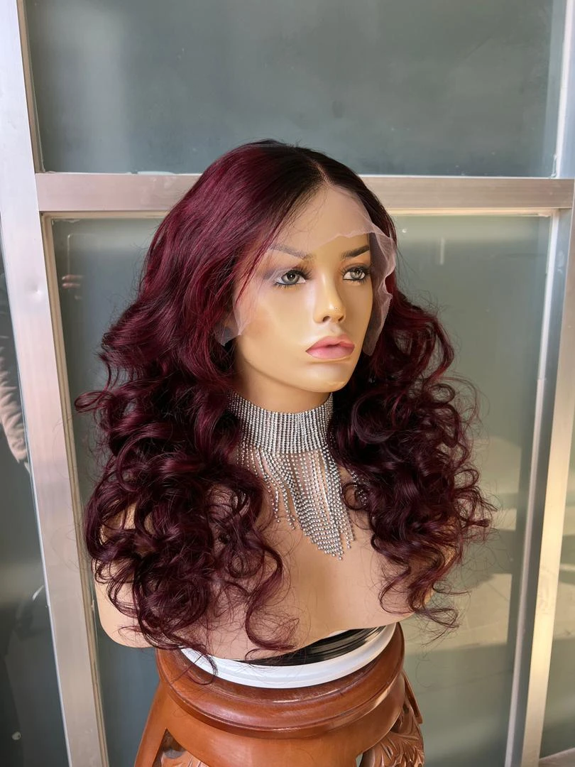 PERRUQUE "EGLENTINE" WAVY LACE FRONTALE 4 PERRUQUE "EGLENTINE" WAVY LACE FRONTALE – Image 2