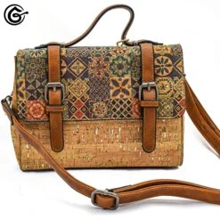 SAC A MAIN "CARTABLE" En Lège 100% Végan -Galateia Fashion cartable03