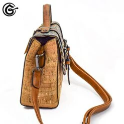 SAC A MAIN "CARTABLE" En Lège 100% Végan -Galateia Fashion cartable04