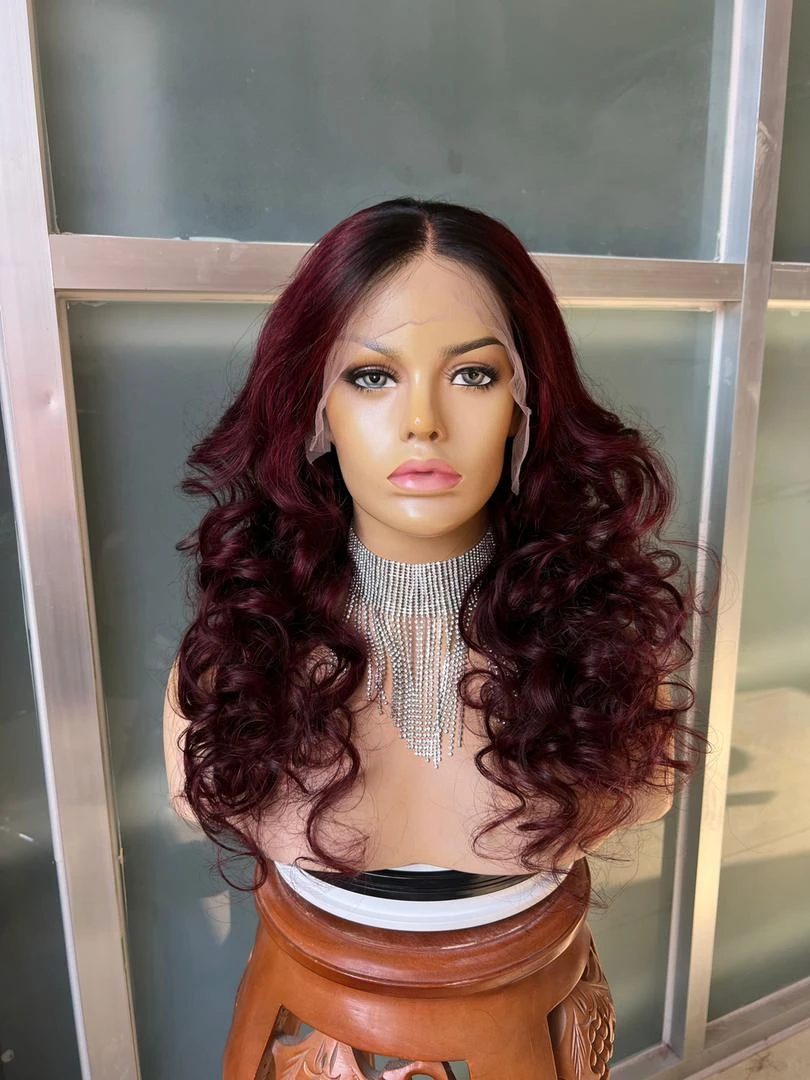 PERRUQUE "EGLENTINE" WAVY LACE FRONTALE 3 PERRUQUE "EGLENTINE" WAVY LACE FRONTALE