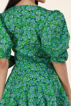 ROBE FLORALE "GARANCE" -Galateia Fashion received 267323895061848