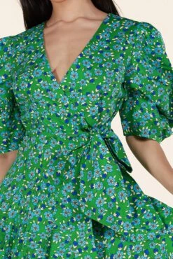 ROBE FLORALE "GARANCE" -Galateia Fashion received 447380246534033