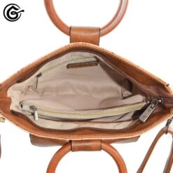 SAC A MAIN "CABA" En Liège 100% Vegan -Galateia Fashion sac04