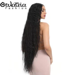 PERRUQUE SYNTHÉTIQUE BOHÉMIENNE "ESMÉRALDA" -Galateia Fashion synthetiqiue4