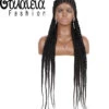 PERRUQUE "AYANA" AVEC TRESSES 360 SYNTHÉTIQUE -Galateia Fashion tresse10