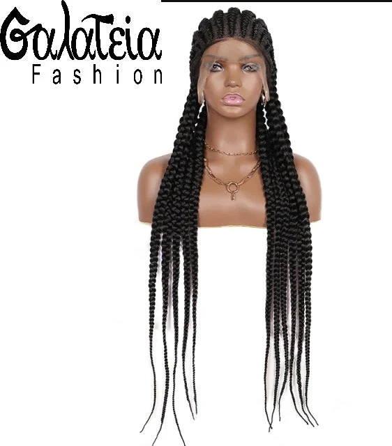 PERRUQUE "AYANA" AVEC TRESSES 360 SYNTHÉTIQUE 3 PERRUQUE "AYANA" AVEC TRESSES 360 SYNTHÉTIQUE